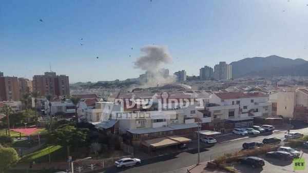 انفجار قوي في مدينة إيلات 
