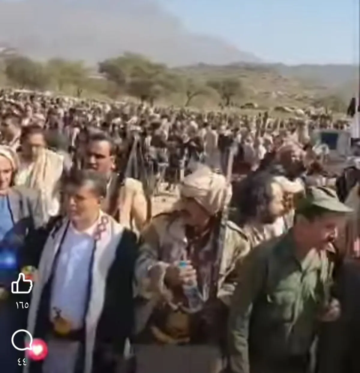 إب..قبيلة بني فاضل تعلن النكف القبلي للمطالبة بالإفراج عن معتقلين لدى سلطة صنعاء