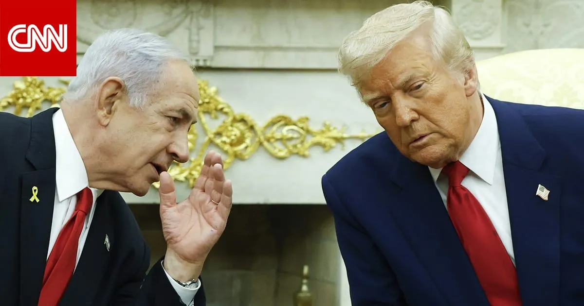 CNN: نتنياهو سيقدم معلومات لترامب حول قدرات إيران العسكرية