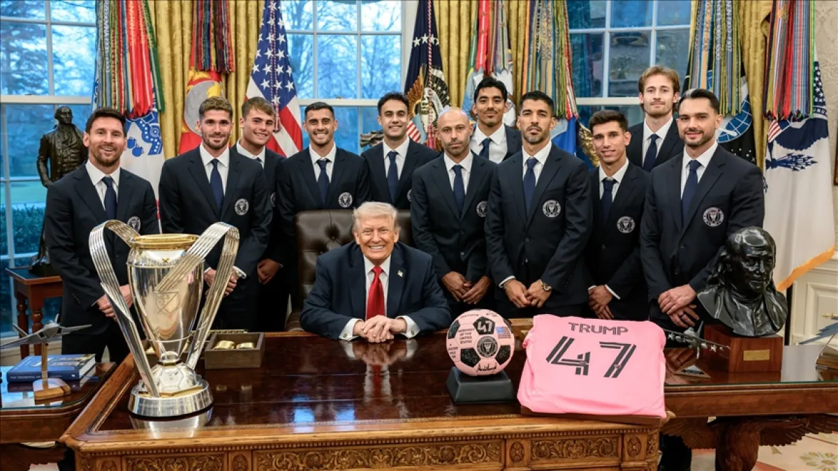 إنتر ميامي بقيادة ميسي بضيافة ترامب في البيت الأبيض