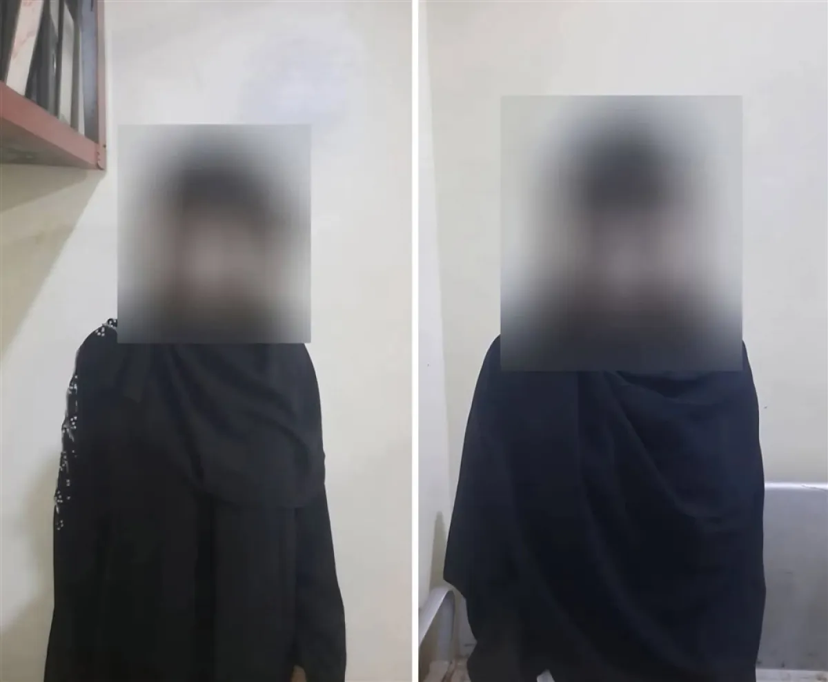 ضبط فتاتين في عدن بتهمة سرقة مبلغ مالي من مواطن مصري