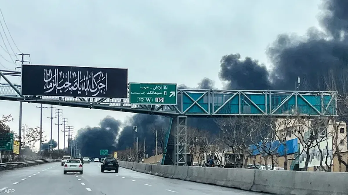 إسرائيل تعلن قصف مقر سلاح الجو للحرس الثوري في قلب طهران