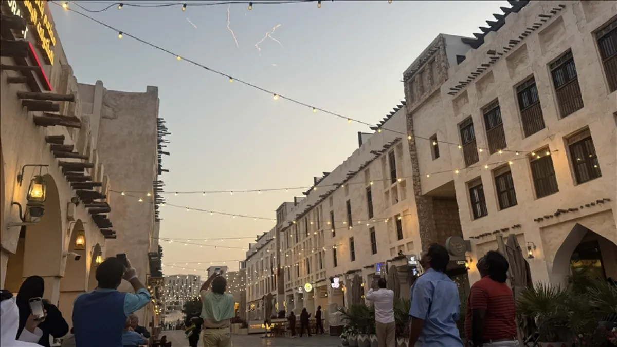 قطر تعلن اعتراض 13 صاروخا أطلقت من إيران الاثنين
