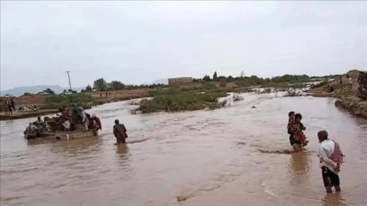 ارتفاع ضحايا السيول في تعز إلى 15 قتيلا و9 مفقودين