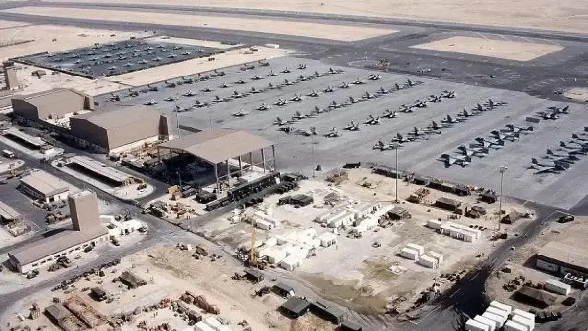 إيران تعلن استهداف قاعدة جوية في الأردن