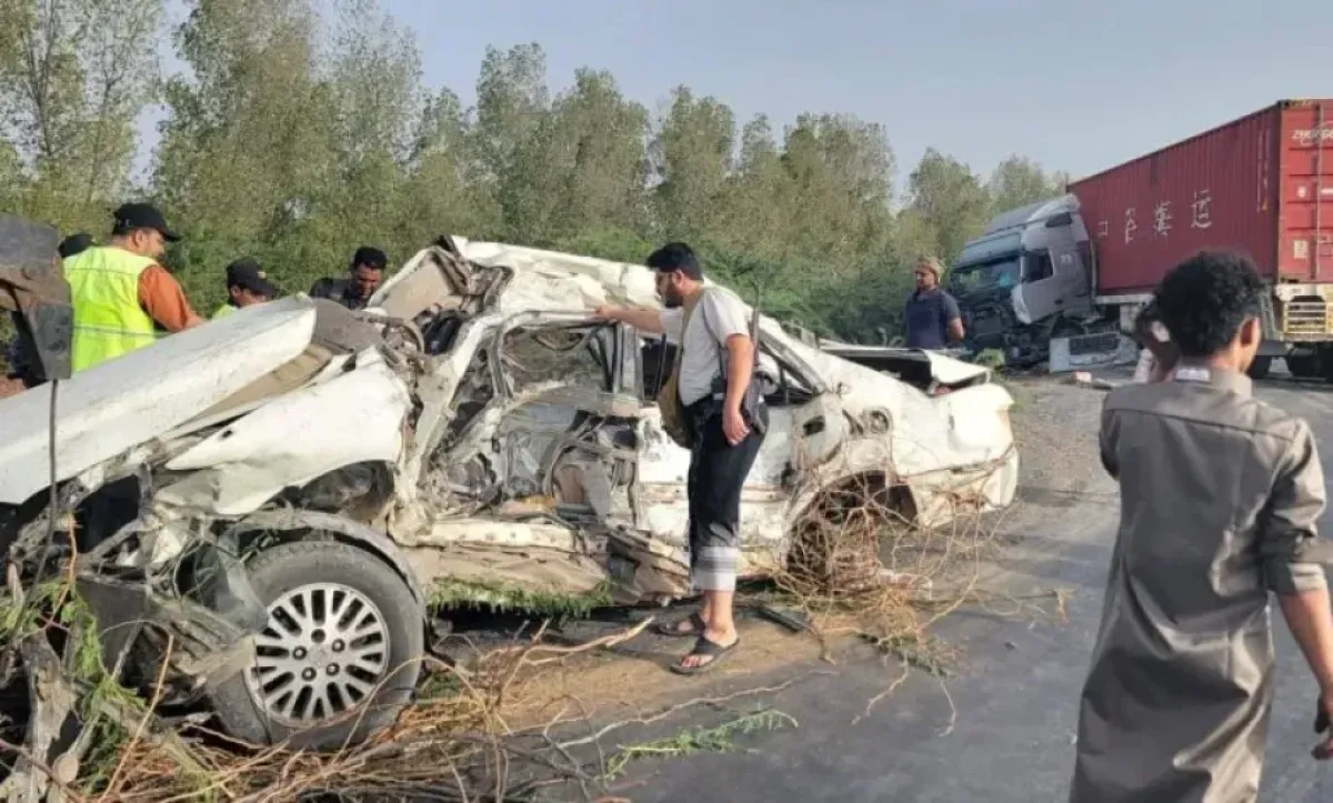 وفاة زوجان بحادث مأساوي على طريق الضحي في الحديدة