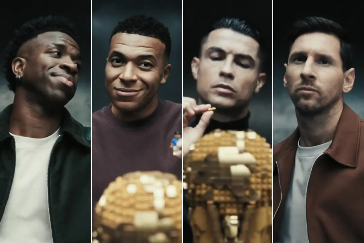 نجاح هائل لإعلان جمع ميسي ورونالدو ومبابي وفينيسيوس