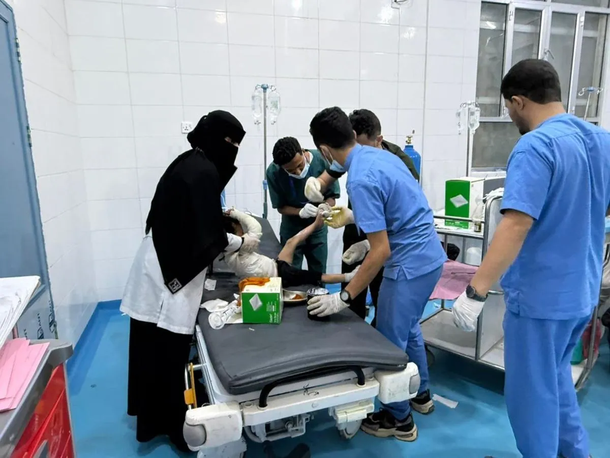 مأرب: حريق منزل يودي بحياة 7 أشخاص ويصيب 9 آخرين