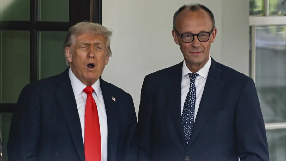 ترامب ينتقد ميرتس بشأن إيران ويربط موقفه بـ"تراجع الاقتصاد الألماني"