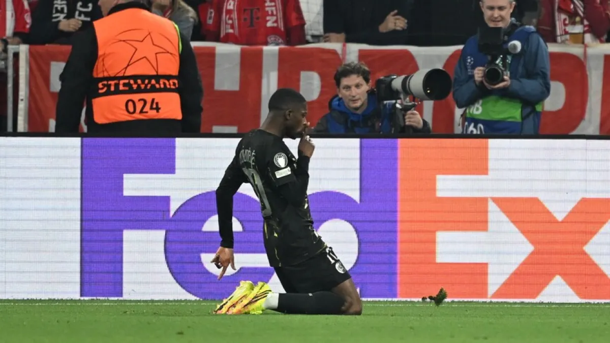 عثمان ديمبيلي أفضل لاعب في فرنسا للعام الثاني تواليا