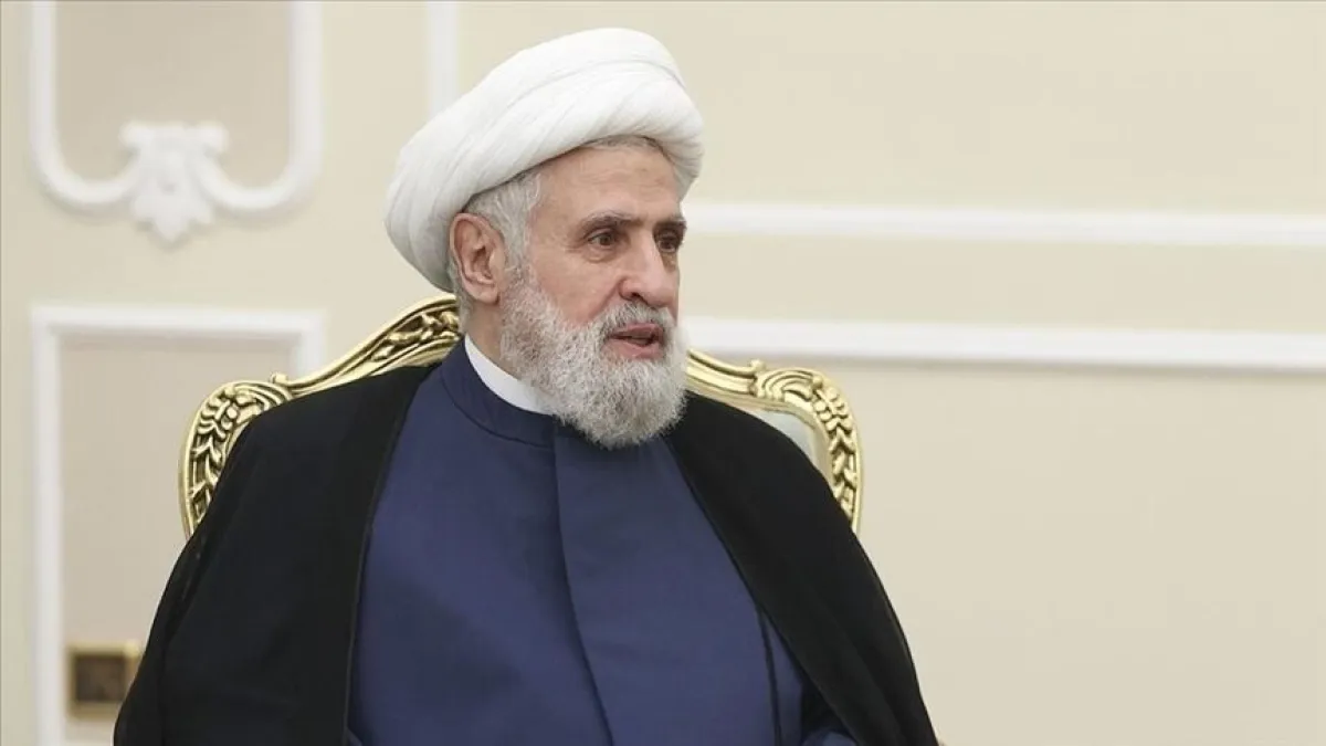 نعيم قاسم يرفض نتائج المفاوضات المباشرة بين لبنان وإسرائيل