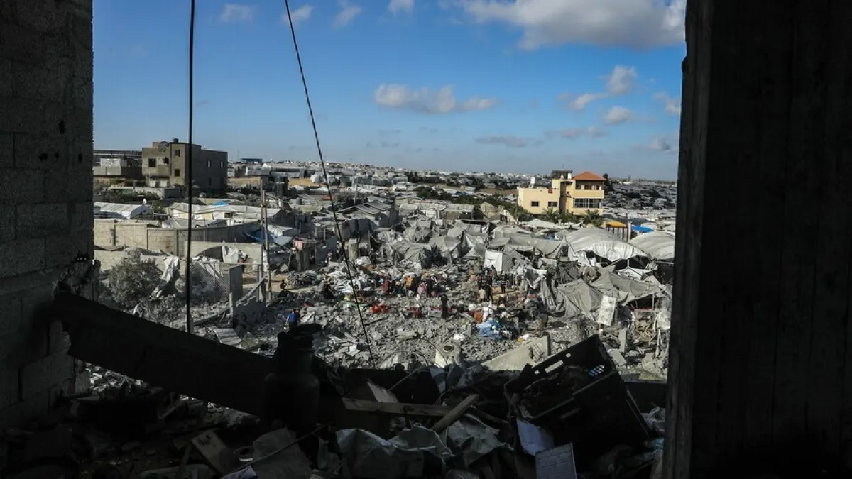 مقتل طفل فلسطيني بقصف إسرائيلي استهدف خيمة نازحين في غزة