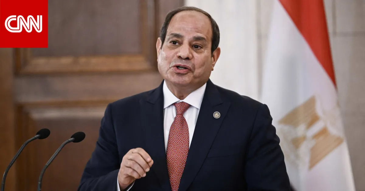 أول تعليق من السيسي بعد خسارة مصر من الأرجنتين