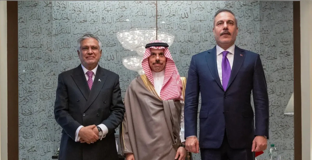اجتماع عسكري عاجل بين السعودية وباكستان وتركيا لبحث دعم المملكة