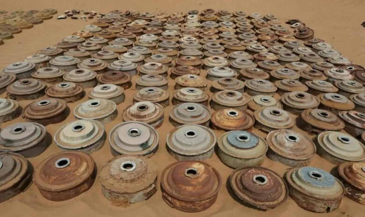 مسام» ينزع 3,542 لغماً وذخيرة وعبوة ناسفة في اليمن خلال 16 يوماً